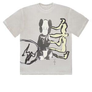 NWT Travis Scott Cactus Jack x Kaws For Fragment Tee - XL